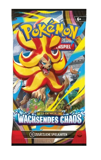 Pokémon - Mega-Entwicklung - Wachsendes Chaos Booster (DE)