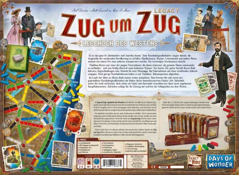Zug Um Zug Legacy Legenden Des Westens 30