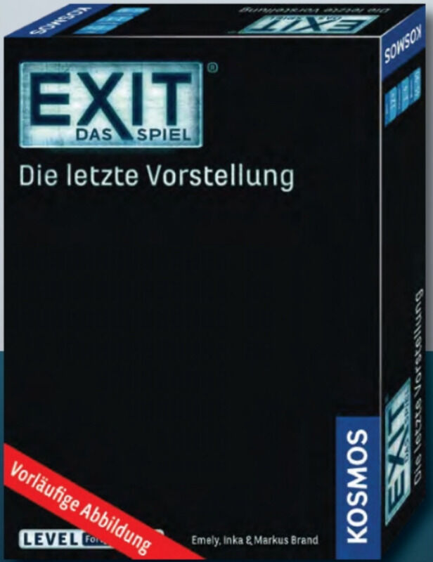 Exit - Das Spiel: Die Letzte Vorstellung