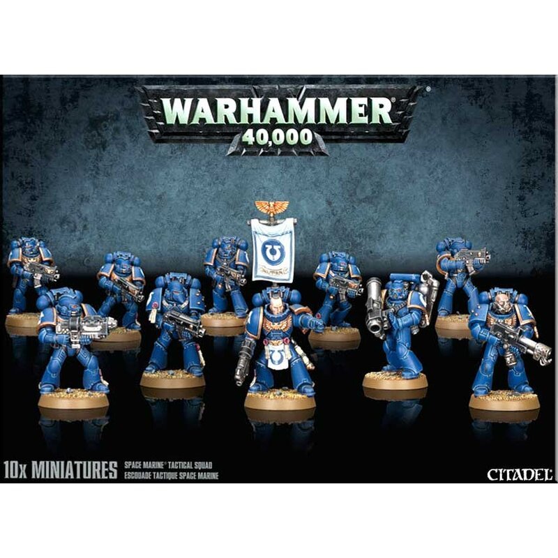 Space Marine Tactical Squad Taktischer Trupp 48 07