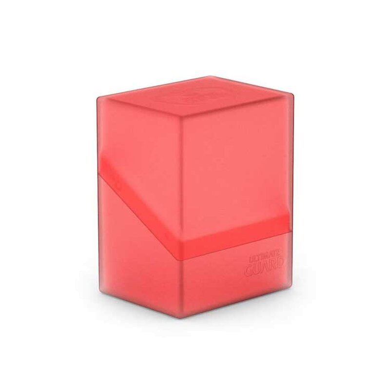 Ultimate Guard Boulder Deck Case 80 Standard Size Ruby