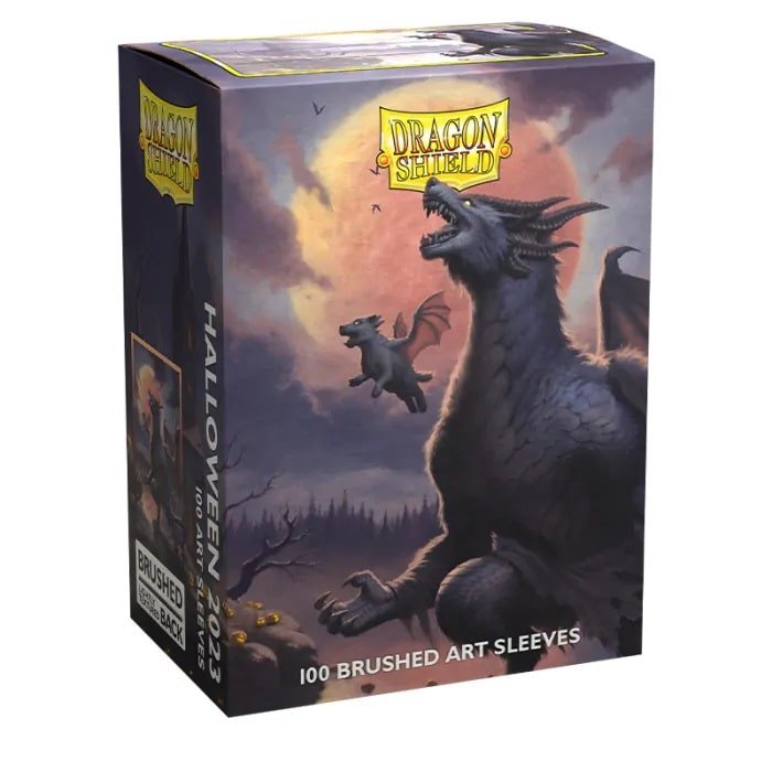 Dragon Shield Brushed Art Halloween 2023 100