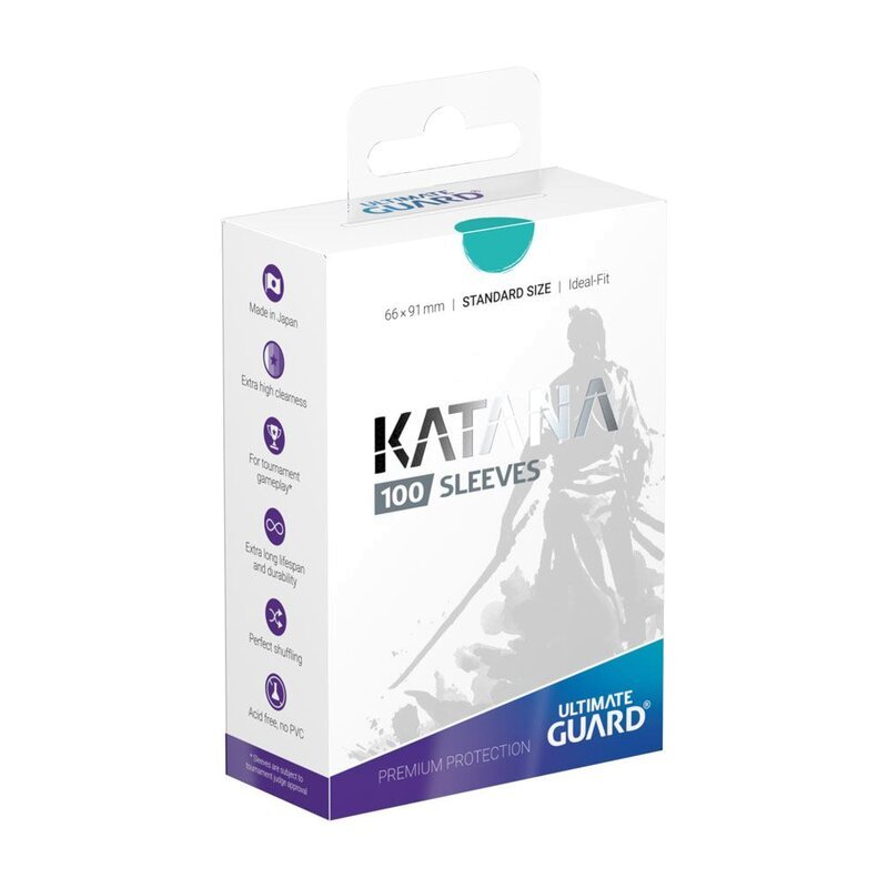 Ultimate Guard Katana Sleeves Standardgroesse Tuerkis 100
