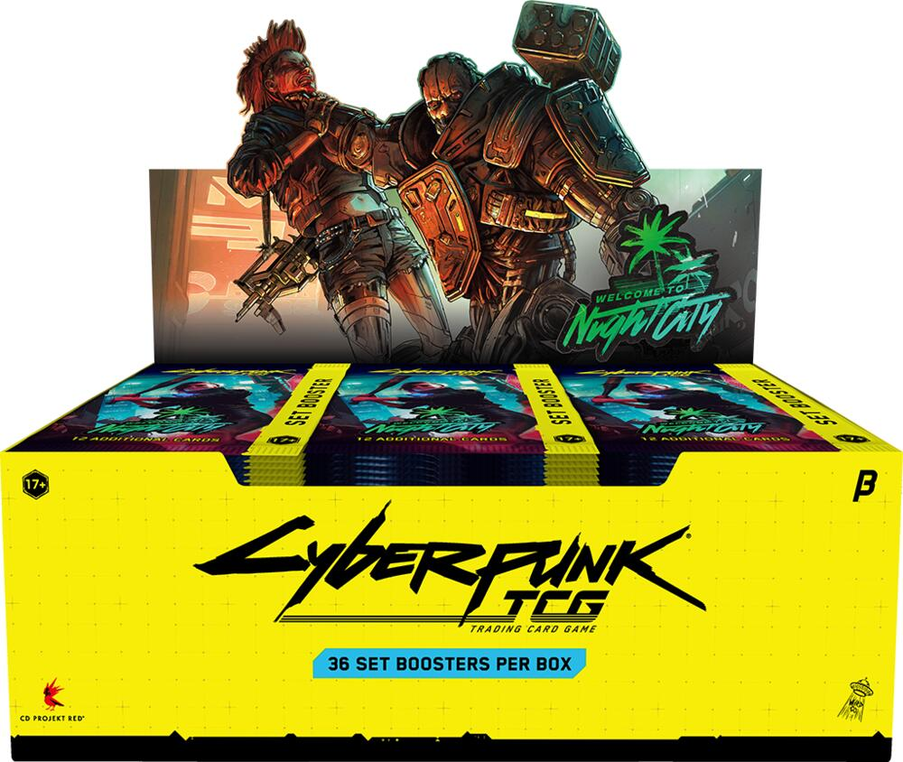 Cyberpunk TCG | Welcome To Night City | 36pc Beta Booster Display (EN)