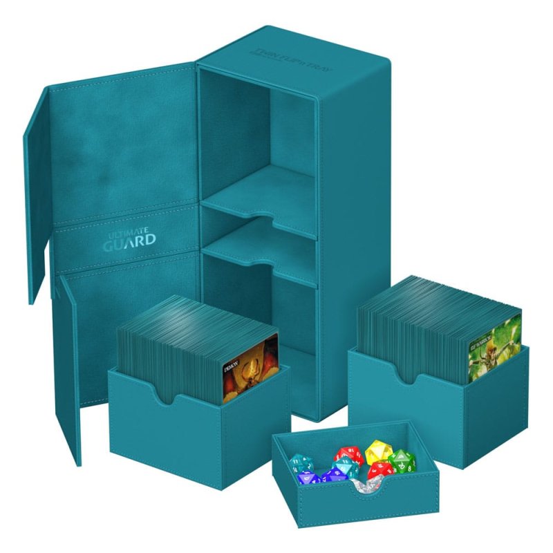 Twin Flip N Tray 266 Xenoskin Petrolblau 5