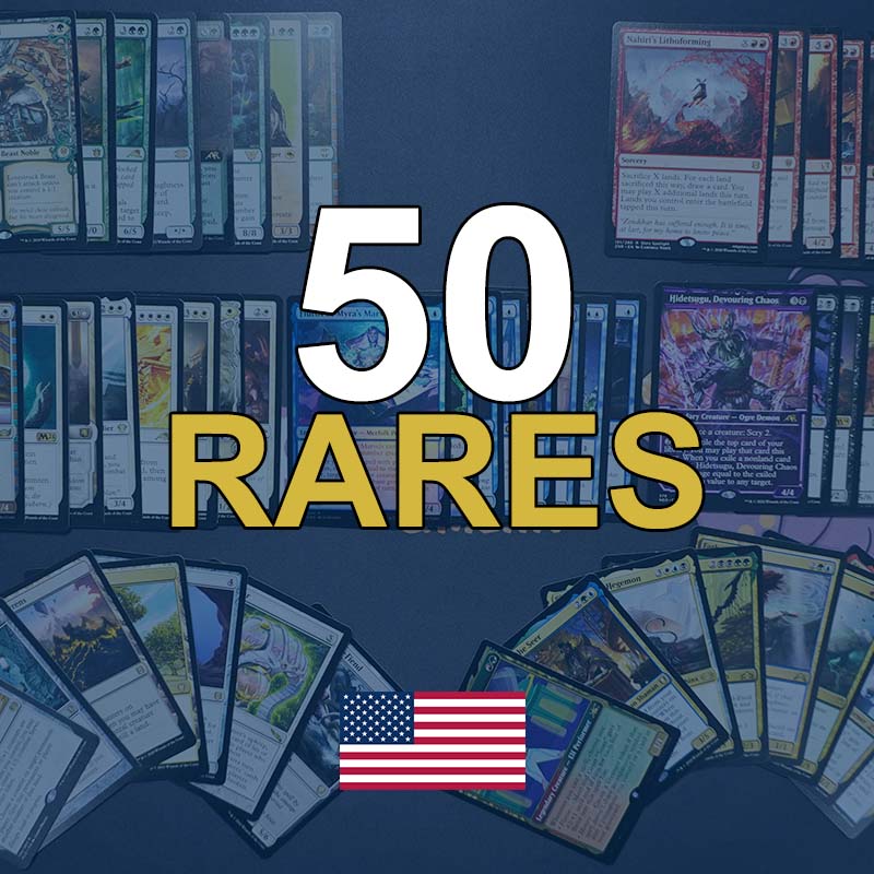 Magic: The Gathering 50 Rares (En)