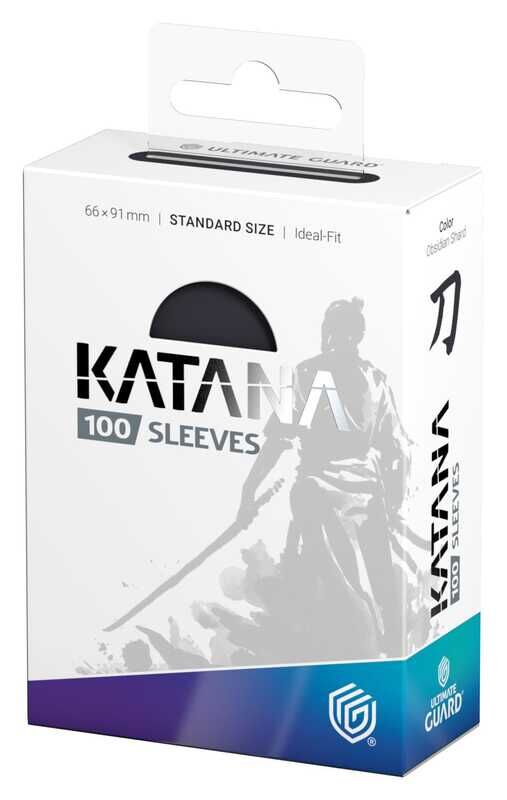 Katana Sleeves Standardgröße Obsidian Shard (100)