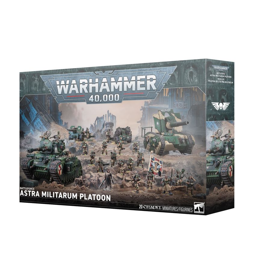 Streitmacht eines Zuges des Astra Militarum (47-48)