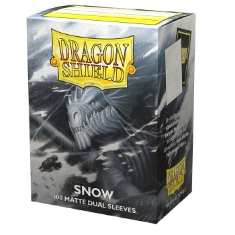 Dragon Shield Dual Matte Sleeves Snow