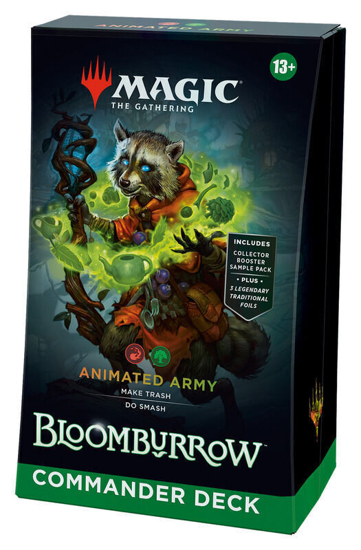 Bloomburrow Commander Deck Animated Army Eng 3