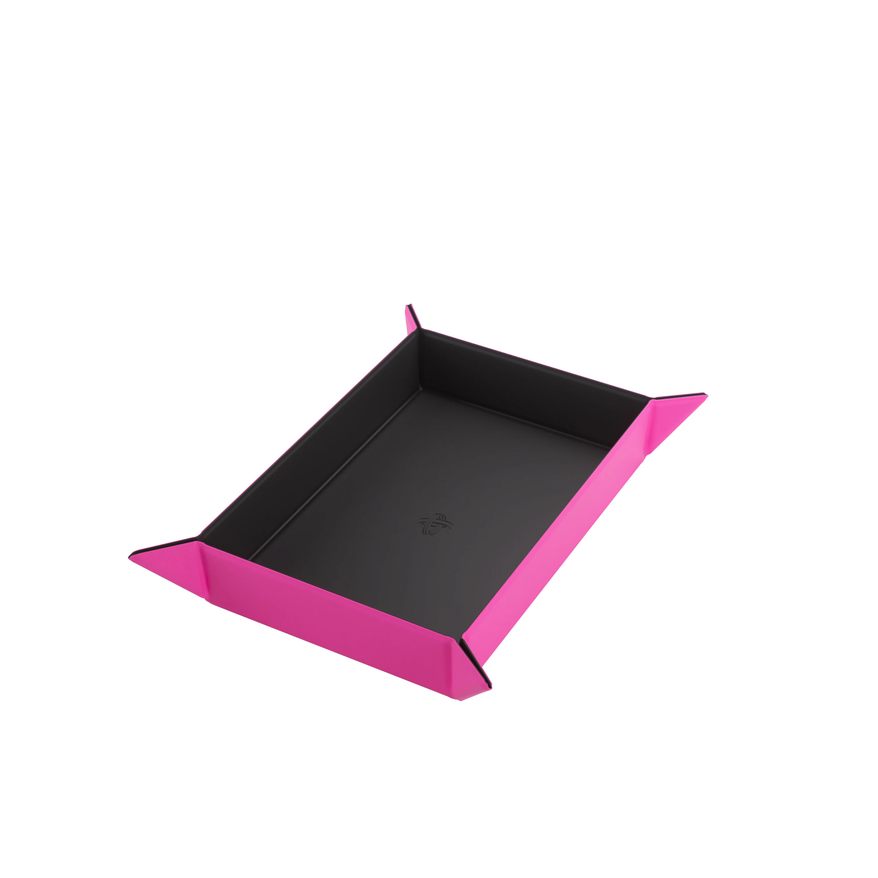Magnetic Dice Tray Rectangular Black And Pink 2