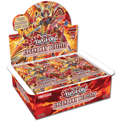 Legendary Duelists 10 Soulburning Volcano Display Eng