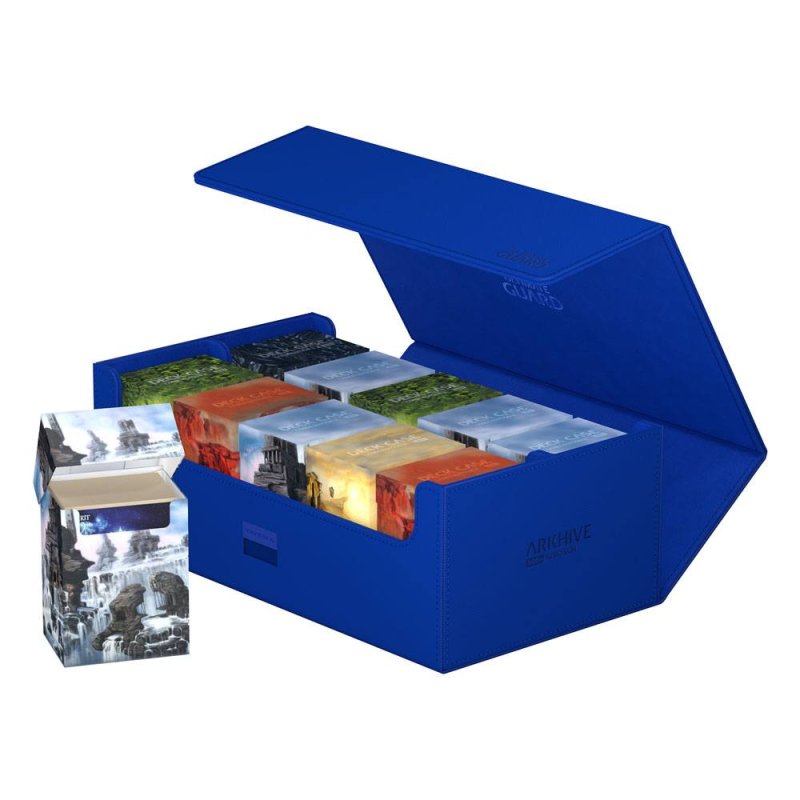 Ultimate Guard Arkhive 800 Xenoskin Monocolor Blau 4