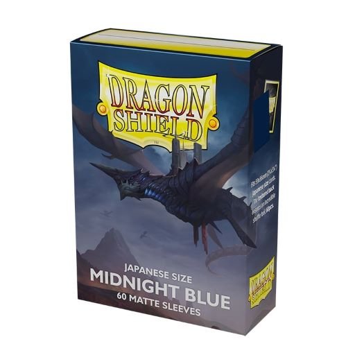 Dragon Shield Japanese Matte Midnight Blue 60 10