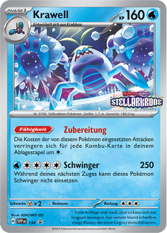 Pokémon Trading Card Game Karte Krawell