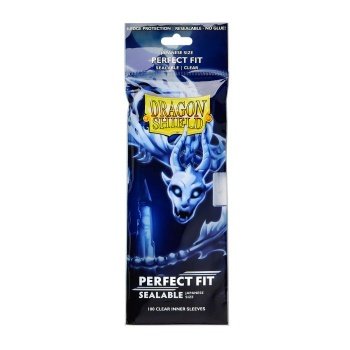 Dragon Shield Japanese Size Perfect Fit Sealable Inner Sleeves Clear Yama