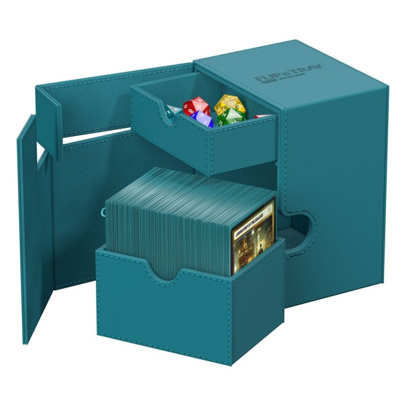 Ultimate Guard Flipntray 133 Xenoskin Petrol 6