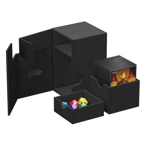 Ultimate Guard Flip N Tray 100 Xenoskin Monocolor Schwarz 40