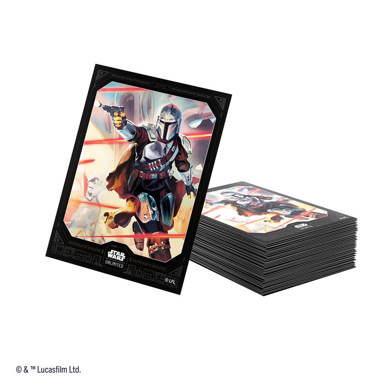 Star Wars Unlimited Art Sleeves Mandalorian 4