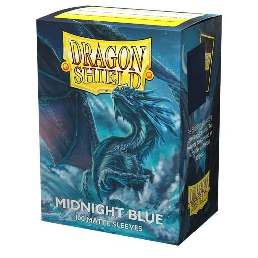 Dragon Shield Matte Midnight Blue 100 10