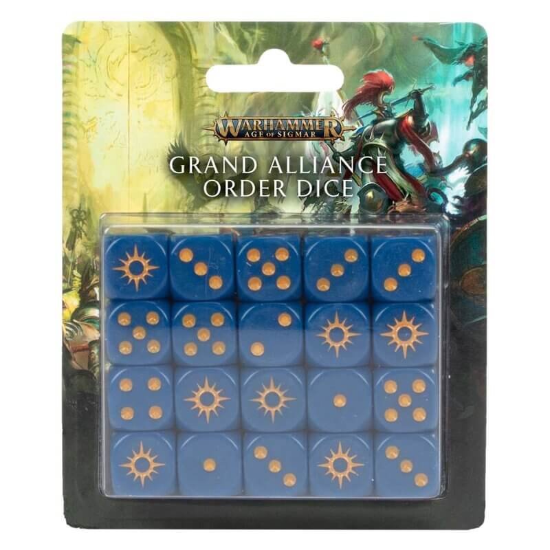 Grand Alliance Order Dice Set 80 20 1 1