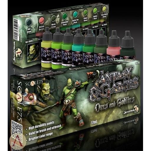 Scale75 Orcs And Goblins Set 8X17Ml 30