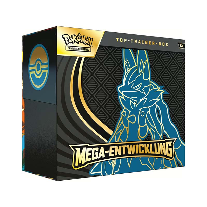 Pokémon Mega-Entwicklung Top-Trainer-Box Lucario