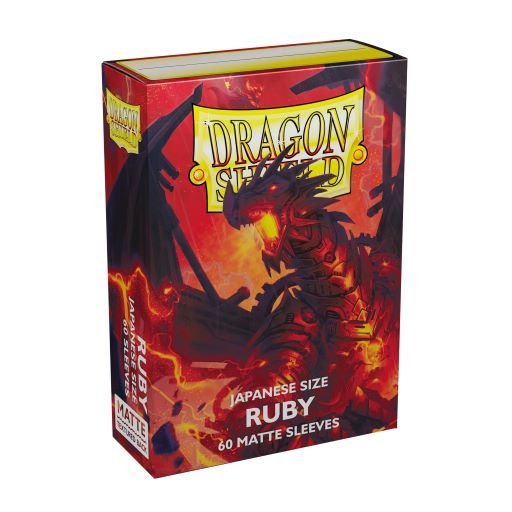 Dragon Shield Japanese Matte Ruby 60 10