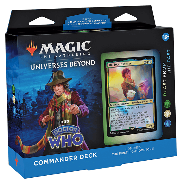 Doctor Who Commander Deck Blast From The Past Eng