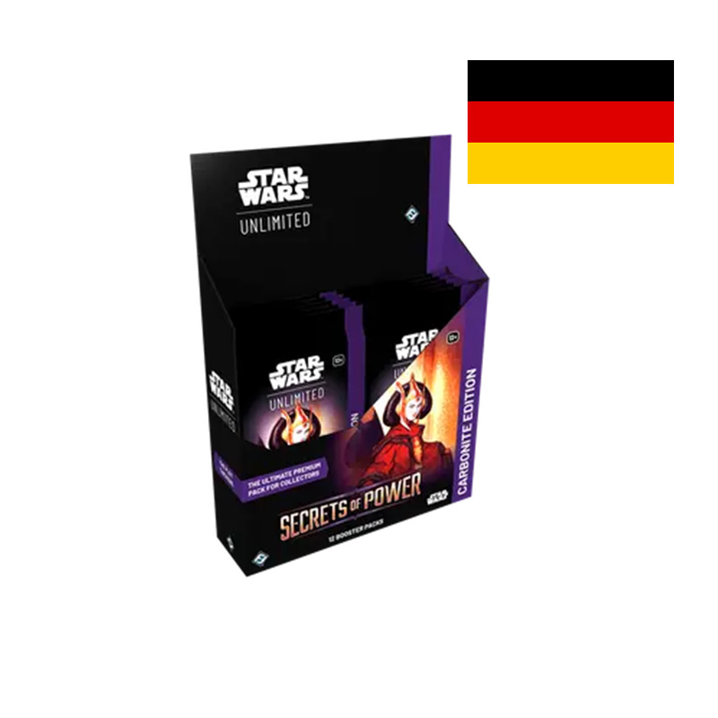 Secret of Power - Carbonite Edition Booster Display (De)