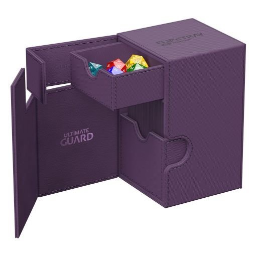 Ultimate Guard Flip N Tray 100 Xenoskin Monocolor Violett 60