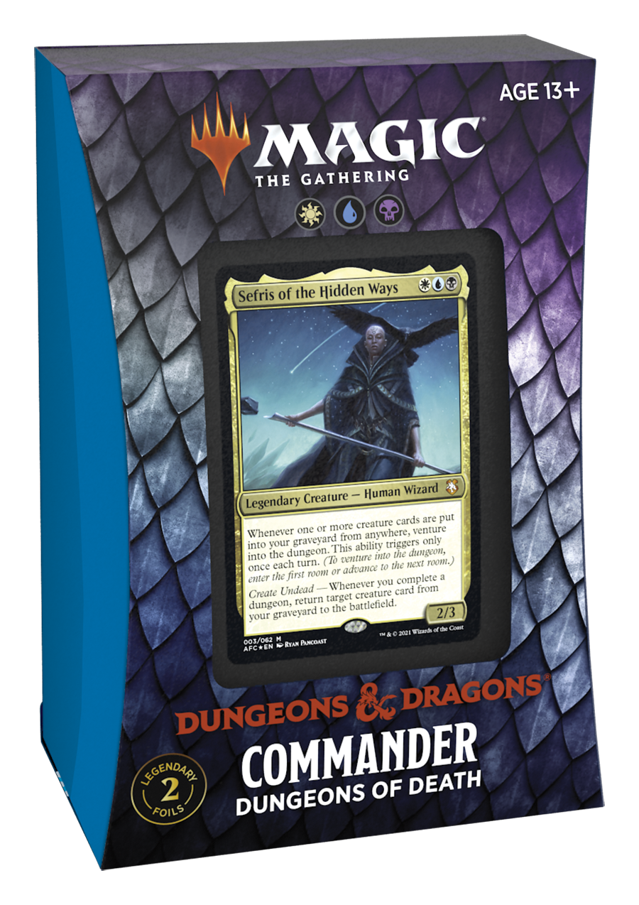 Adventures In The Forgotten Realms Commander Deck Dungeons Of Death