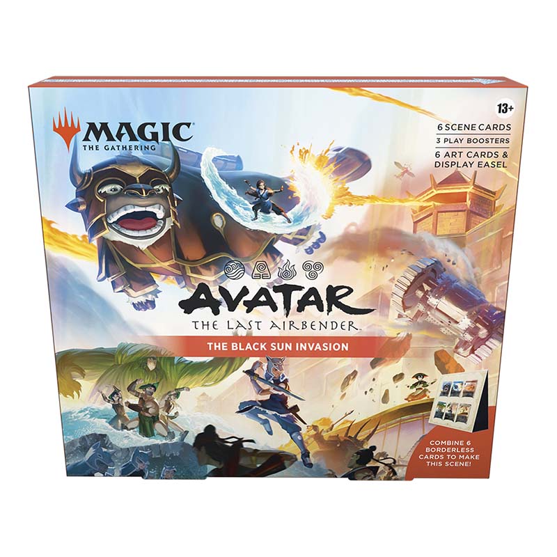 Avatar - The Last Airbender: Scene Box Display THE BLACK SUN INVASION (ENG)