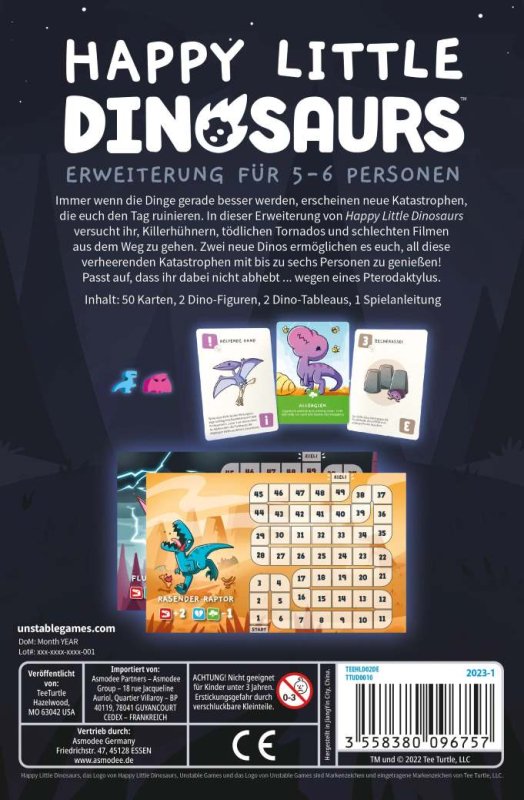 Happy Little Dinosaurs Erw Fuer 5 Bis 6 Personen 20