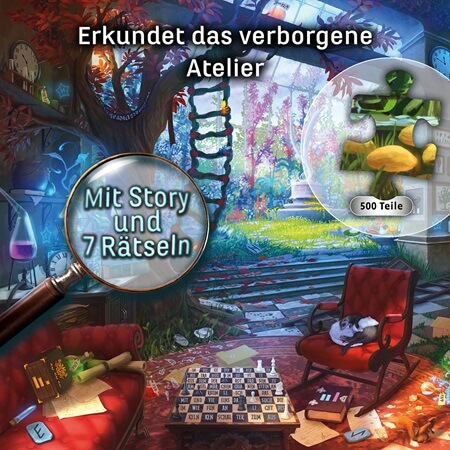 Exit Das Puzzle Das Verborgene Atelier 3