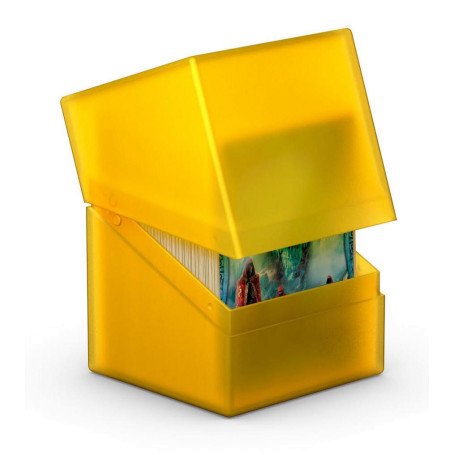 Ultimate Guard Boulder Deck Case 100 Standard Size Amber 3