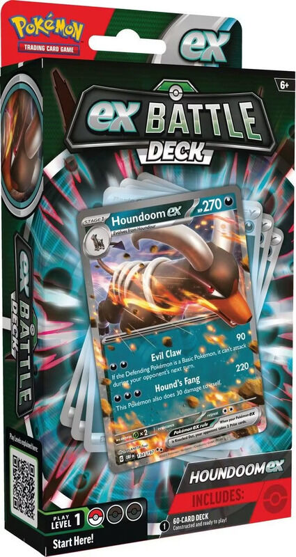 Pokemon Ex Battle Deck Houndoom Ex Eng 1