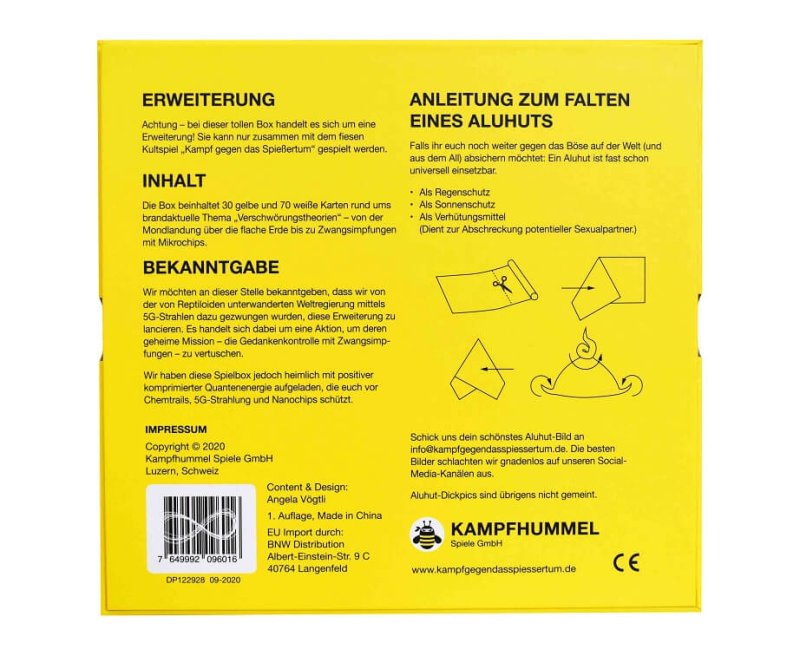 Kampf Gegen Das Spiessertum Aluhut Erweiterung 2 1