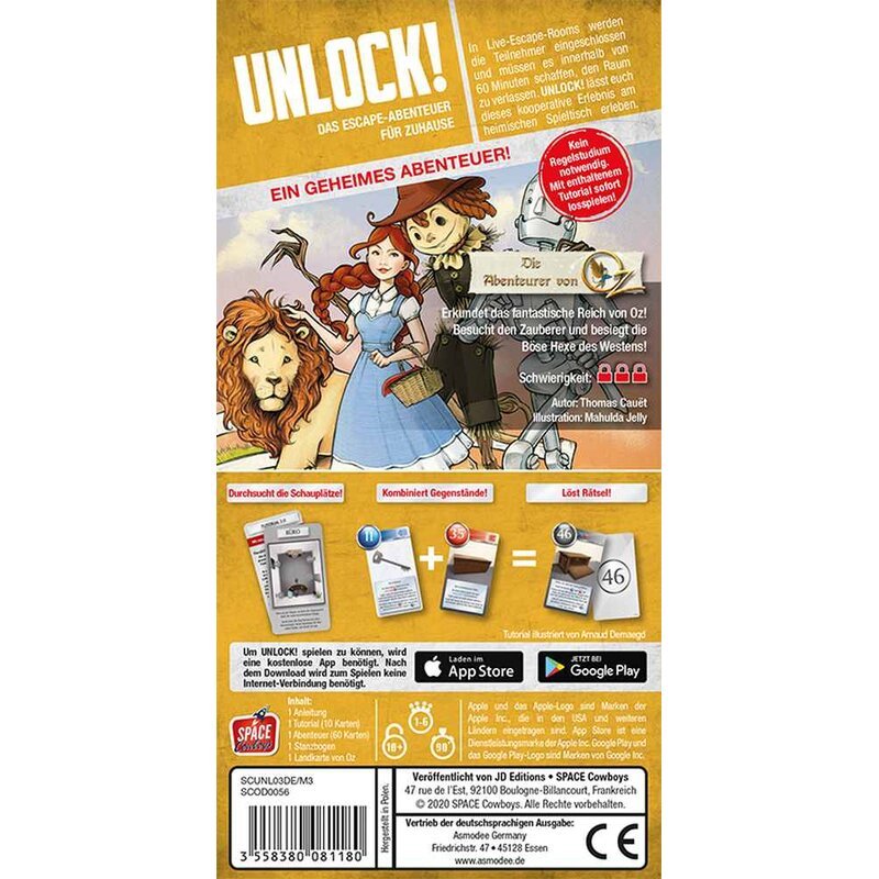 Unlock Die Abenteurer Von Oz Einzelszenario De 2
