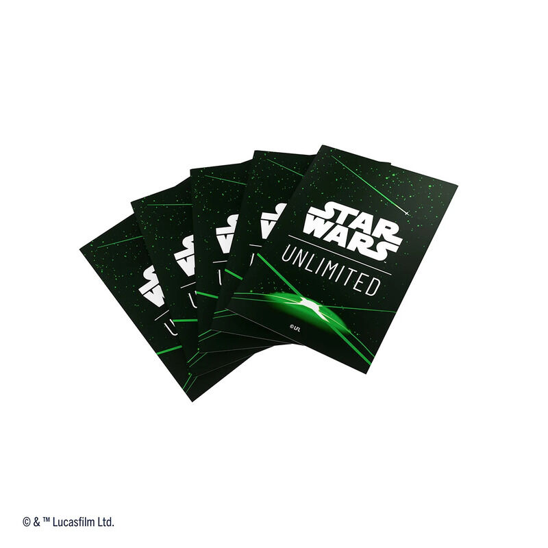 Star Wars Unlimited Art Sleeves Card Back Green 3