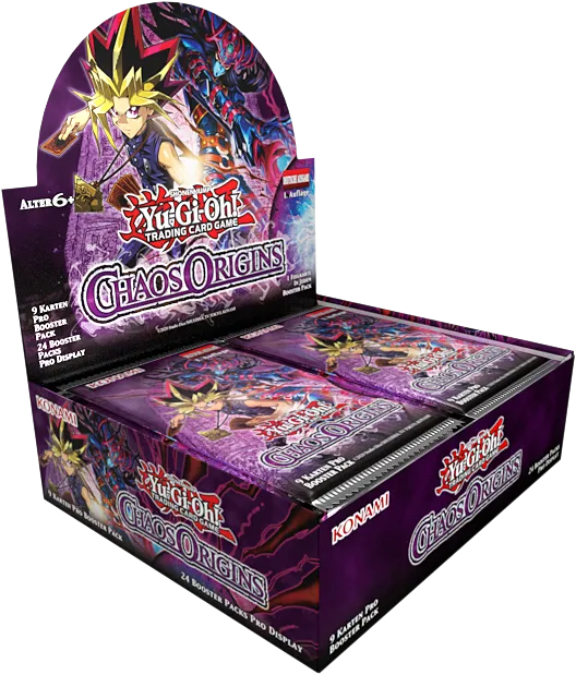 YGO - Chaos Origins Booster Display (24 Boosters) - DE
