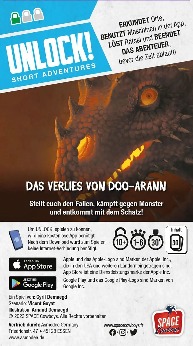 Unlock Short Adventures Das Verlies Von Doo Arann 2