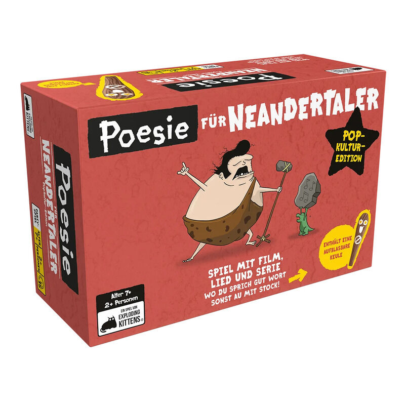 Poesie Für Neandertaler: Popkultur-Edition