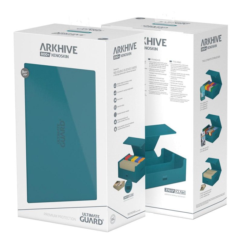 Ug Arkhive 800 Xenoskin Monocolor Petrolblau 7