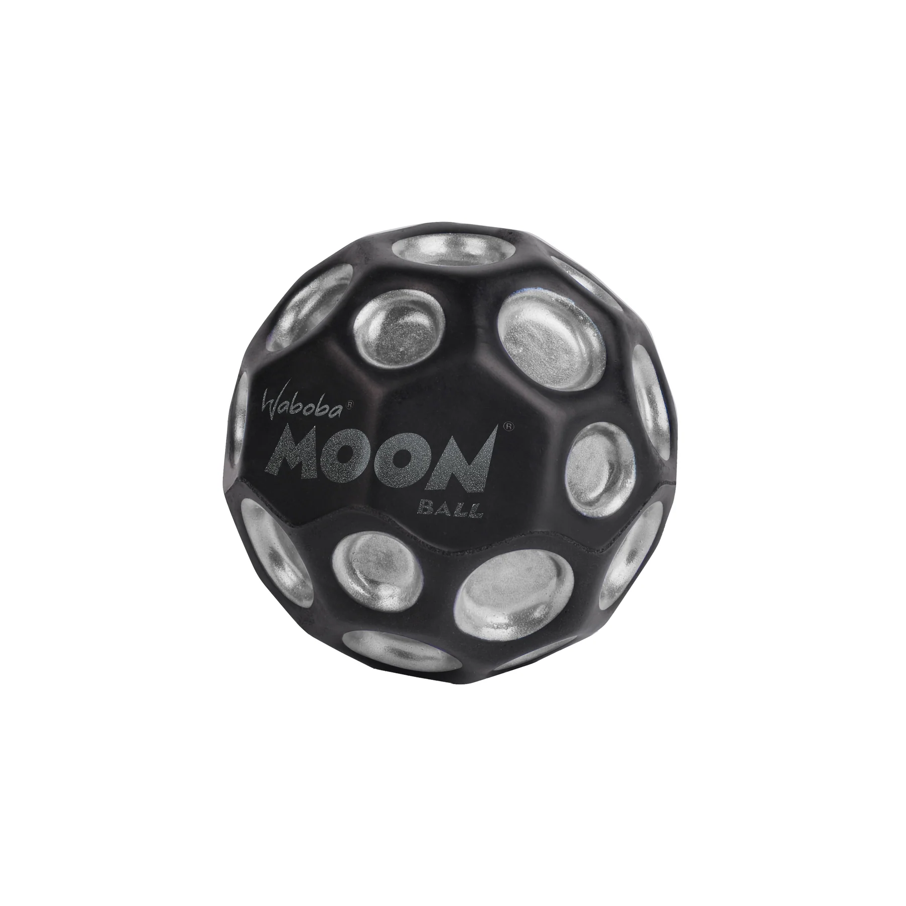 Waboba Dark Side Of The Moon Silver Black Moon Ball Bb Spiele
