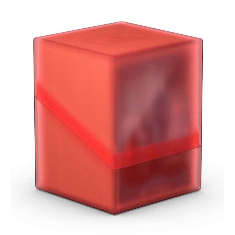 Ultimate Guard Boulder Deck Case 100 Standard Size Ruby