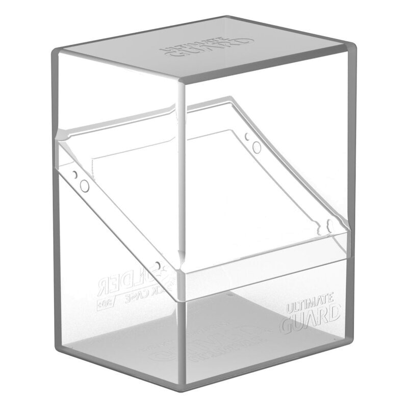 Ultimate Guard Boulder Deck Case 80 Standardgroesse Transparent