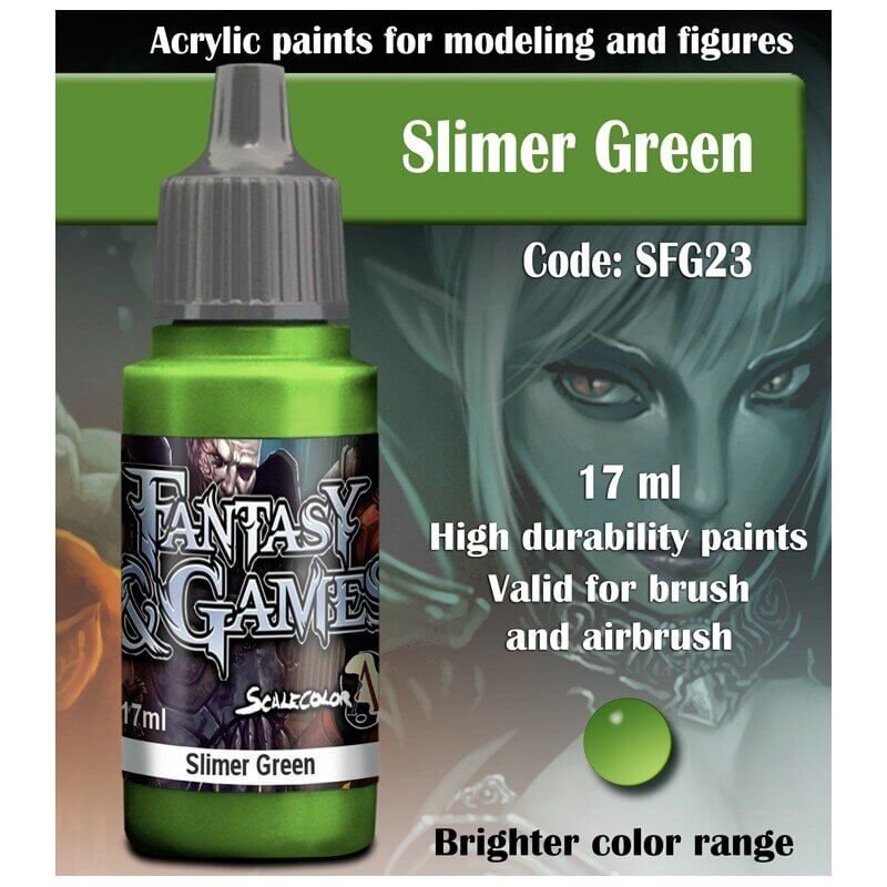 Scale Color Slimer Green 17 Ml 4 1