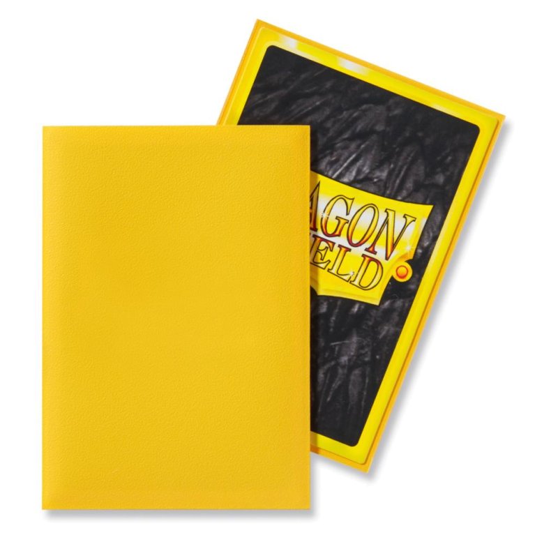 Dragon Shield Japanese Matte Yellow 60 2