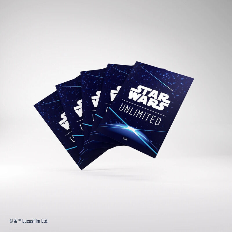 Star Wars Unlimited Double Art Sleeves Space Blue 3